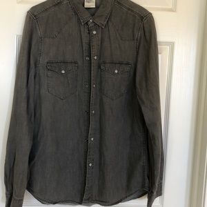 H&M Gray Denim long sleeves